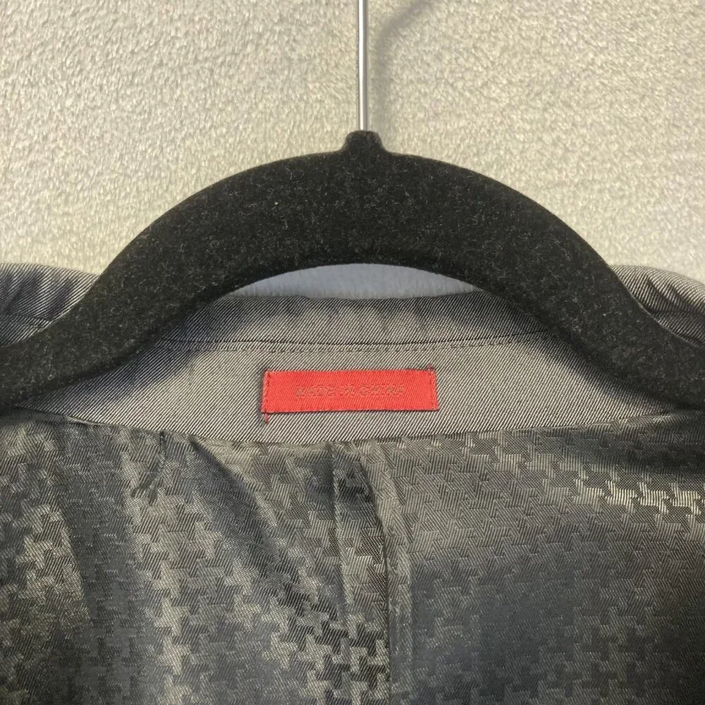 John Varvatos USA Unlined Blazer Jacket Mens‎ 44R Gray Sport Coat Cotton Blend
